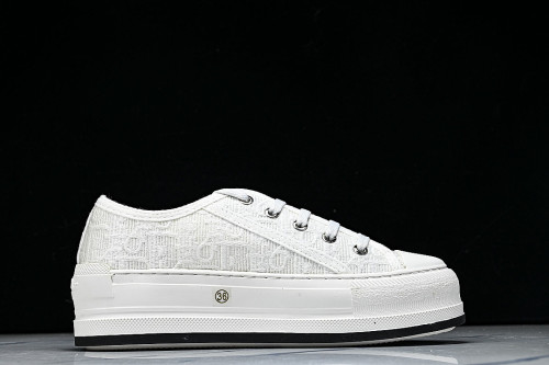 WALK'N LOW CASUAL SHOES FOR WOMEN'S DAILY SPORTS WEAR WHITE/PURE WHITE