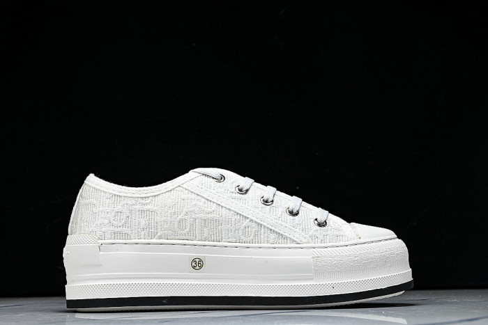 WALK'N LOW CASUAL SHOES FOR WOMEN'S DAILY SPORTS WEAR WHITE/PURE WHITE