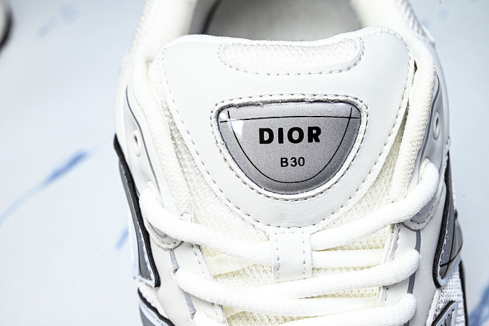 LOW-TOP THICK-SOLED SPORTS CASUAL SHOES WHITE/WHITE/WHITE