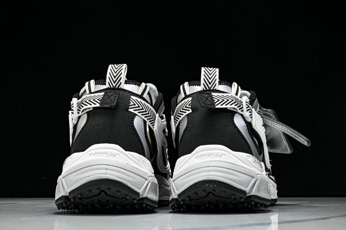MOUNTAIN CLIMBING THICK-SOLED HIGH-RISE SPORTS AND CASUAL SHOES GREY/WHITE/BLACK