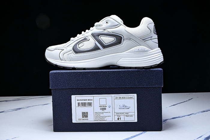LOW-TOP THICK-SOLED SPORTS CASUAL SHOES WHITE/WHITE/WHITE