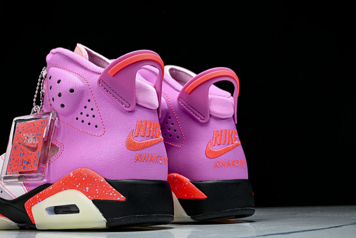 IQ5706-600 JORDAN 6 RETRO PLAYFUL PINK/INFRARED 23/SHY PINK/ARCTIC PINK