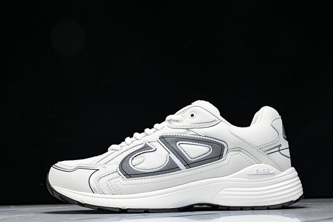 LOW-TOP THICK-SOLED SPORTS CASUAL SHOES WHITE/WHITE/WHITE