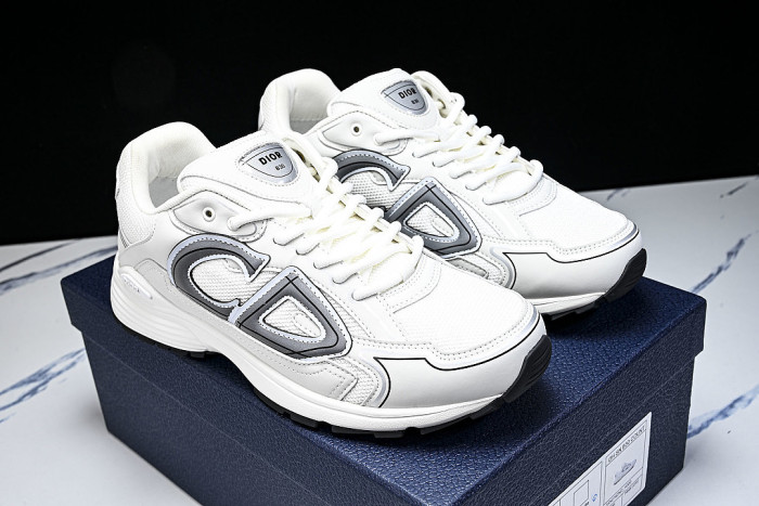 LOW-TOP THICK-SOLED SPORTS CASUAL SHOES WHITE/WHITE/WHITE
