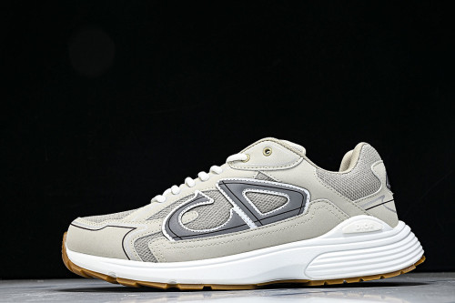 LOW-TOP THICK-SOLED SPORTS CASUAL SHOES BEIGE/BEIGE/BEIGE