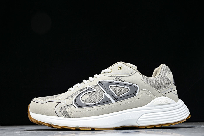 LOW-TOP THICK-SOLED SPORTS CASUAL SHOES BEIGE/BEIGE/BEIGE