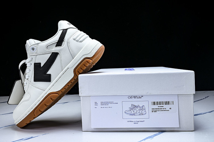 OUT OF OFFICE LEISURE SPORTS BOARD SHOES WHITE/BLACK/WHITE