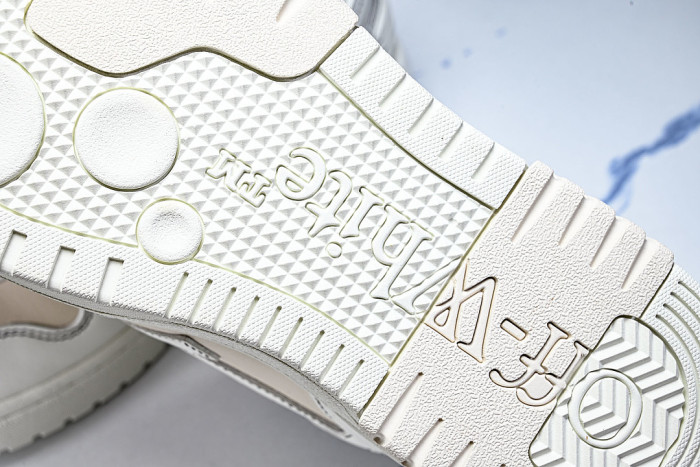 OUT OF OFFICE LEISURE SPORTS BOARD SHOES WHITE/BEIGE