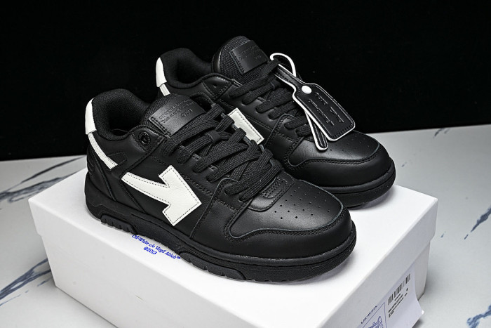 OUT OF OFFICE LEISURE SPORTS BOARD SHOES BLACK/WHITE/BLACK