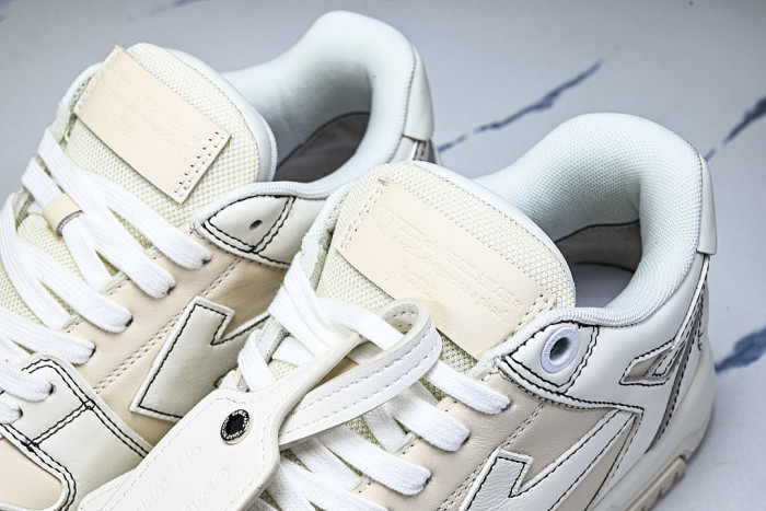 OUT OF OFFICE LEISURE SPORTS BOARD SHOES WHITE/BEIGE
