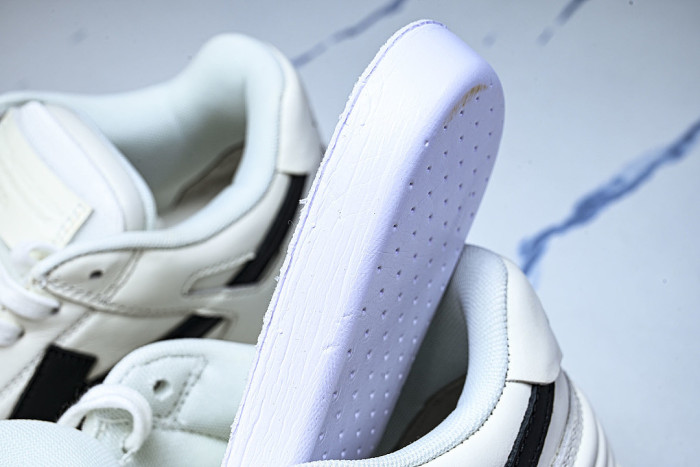 OUT OF OFFICE LEISURE SPORTS BOARD SHOES WHITE/BLACK/WHITE