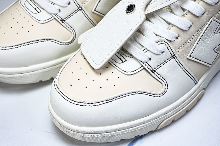 OUT OF OFFICE LEISURE SPORTS BOARD SHOES WHITE/BEIGE