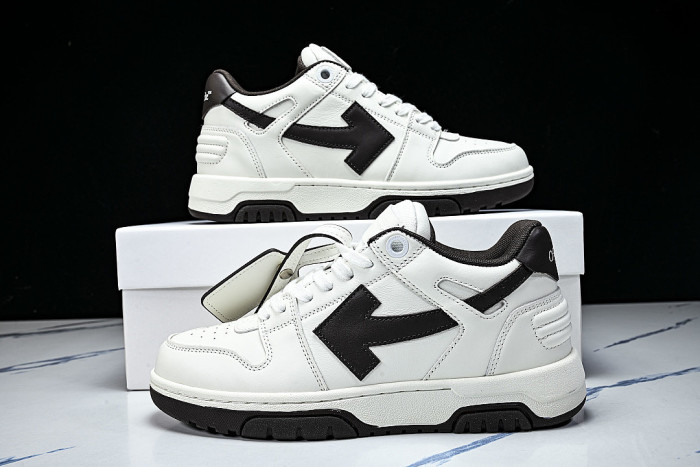 OUT OF OFFICE LEISURE SPORTS BOARD SHOES WHITE/BLACK/WHITE