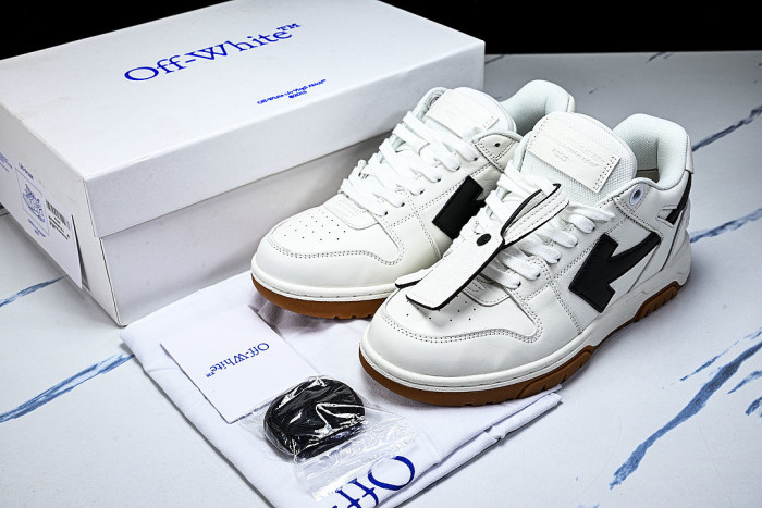 OUT OF OFFICE LEISURE SPORTS BOARD SHOES WHITE/BLACK/WHITE