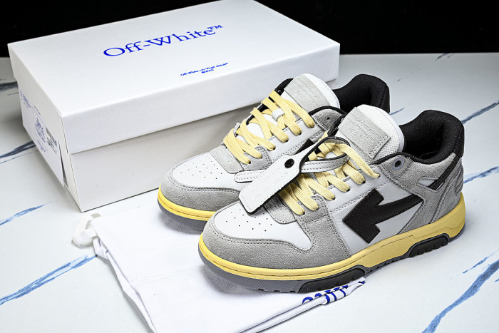 OUT OF OFFICE LEISURE SPORTS BOARD SHOES WHITE/GREY/BLACK