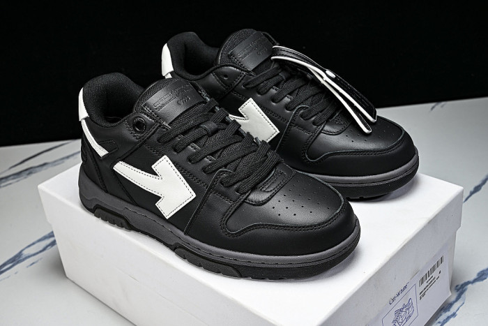 OUT OF OFFICE LEISURE SPORTS BOARD SHOES BLACK/WHITE/BLACK