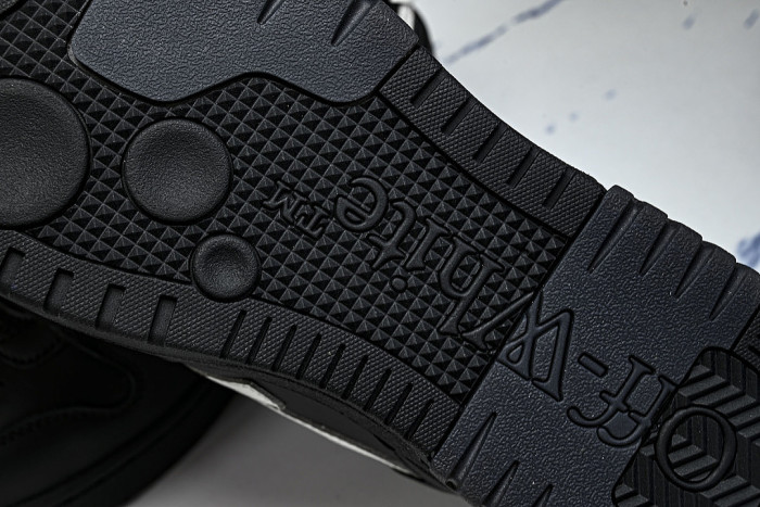 OUT OF OFFICE LEISURE SPORTS BOARD SHOES BLACK/WHITE/BLACK