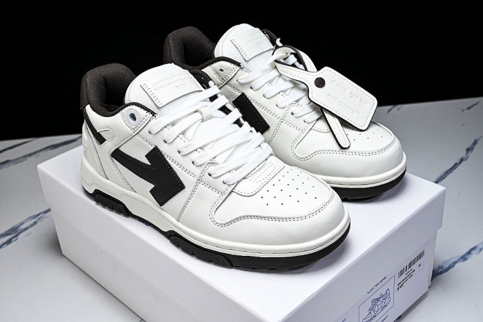 OUT OF OFFICE LEISURE SPORTS BOARD SHOES WHITE/BLACK/WHITE