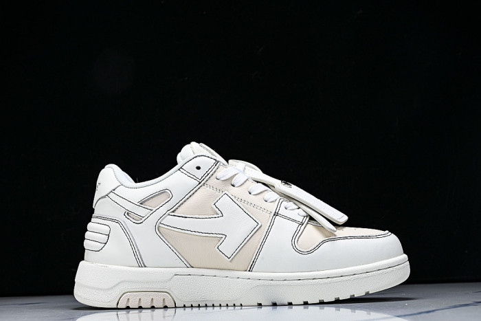 OUT OF OFFICE LEISURE SPORTS BOARD SHOES WHITE/BEIGE