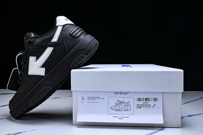 OUT OF OFFICE LEISURE SPORTS BOARD SHOES BLACK/WHITE/BLACK