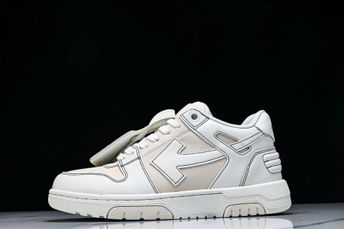 OUT OF OFFICE LEISURE SPORTS BOARD SHOES WHITE/BEIGE