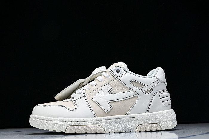 OUT OF OFFICE LEISURE SPORTS BOARD SHOES WHITE/BEIGE