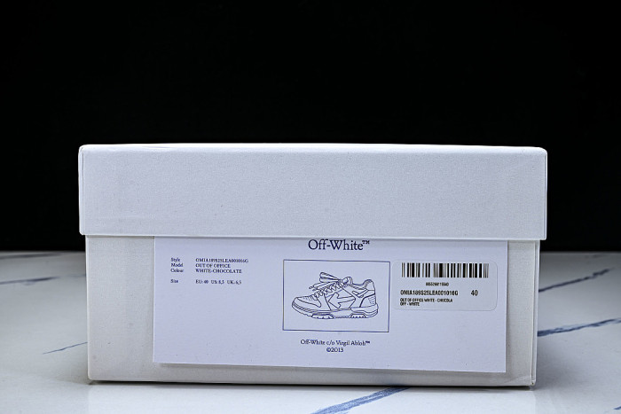 OUT OF OFFICE LEISURE SPORTS BOARD SHOES WHITE/BLACK/WHITE
