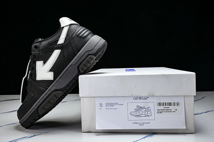 OUT OF OFFICE LEISURE SPORTS BOARD SHOES BLACK/WHITE/BLACK