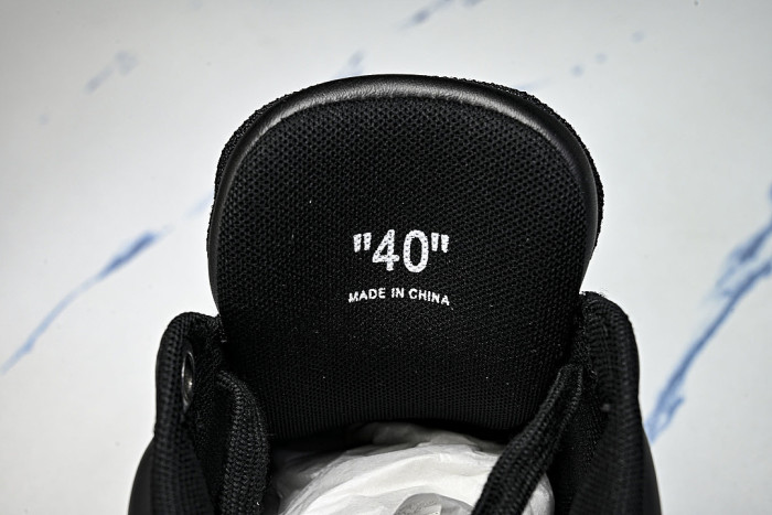 OUT OF OFFICE LEISURE SPORTS BOARD SHOES BLACK/WHITE/BLACK