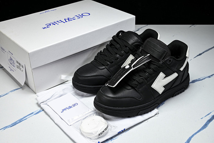 OUT OF OFFICE LEISURE SPORTS BOARD SHOES BLACK/WHITE/BLACK