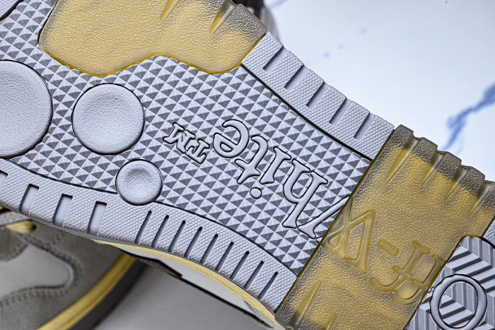 OUT OF OFFICE LEISURE SPORTS BOARD SHOES WHITE/GREY/BLACK