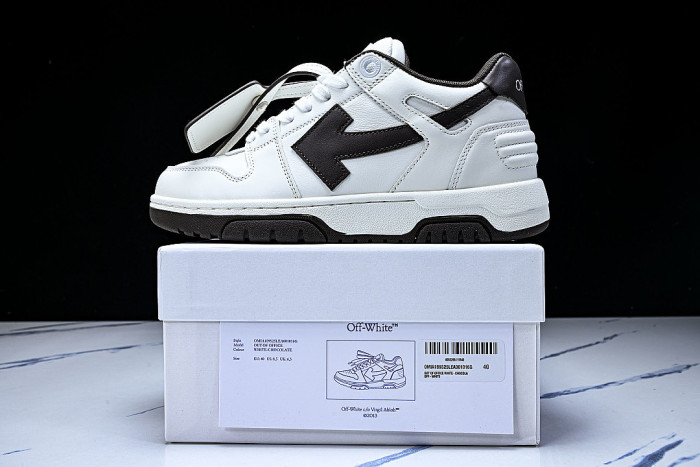 OUT OF OFFICE LEISURE SPORTS BOARD SHOES WHITE/BLACK/WHITE