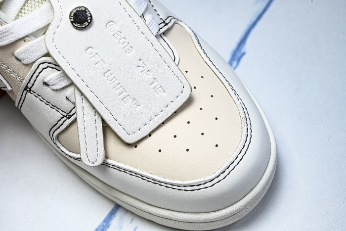 OUT OF OFFICE LEISURE SPORTS BOARD SHOES WHITE/BEIGE