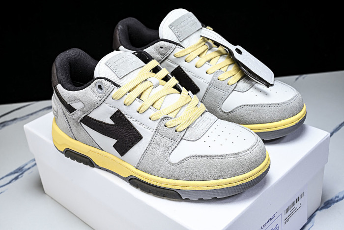 OUT OF OFFICE LEISURE SPORTS BOARD SHOES WHITE/GREY/BLACK