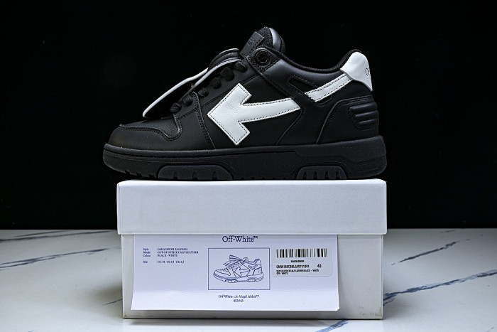 OUT OF OFFICE LEISURE SPORTS BOARD SHOES BLACK/WHITE/BLACK
