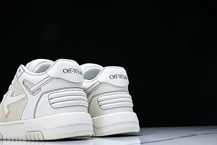 OUT OF OFFICE LEISURE SPORTS BOARD SHOES WHITE/BEIGE