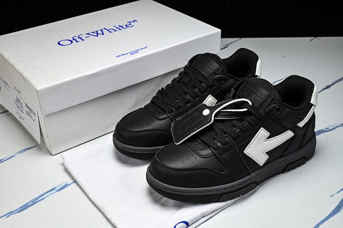 OUT OF OFFICE LEISURE SPORTS BOARD SHOES BLACK/WHITE/BLACK