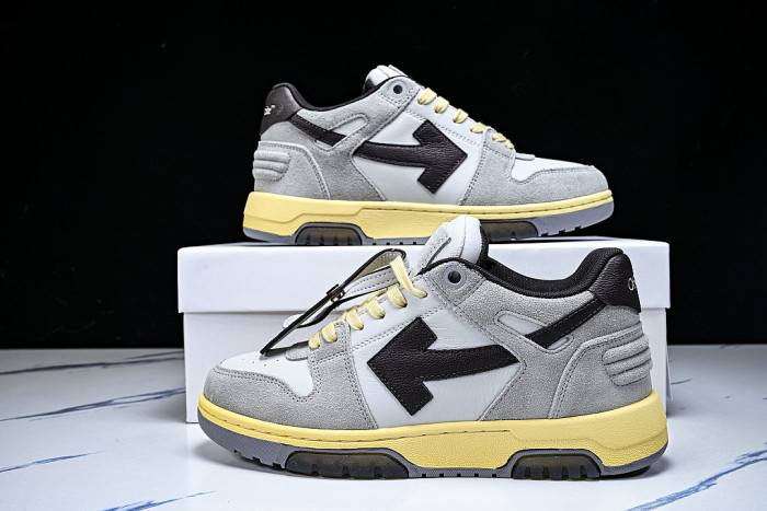 OUT OF OFFICE LEISURE SPORTS BOARD SHOES WHITE/GREY/BLACK