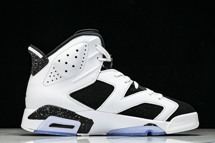 CT8529-108 AIR JORDAN AJ6 BLACK/WHITE