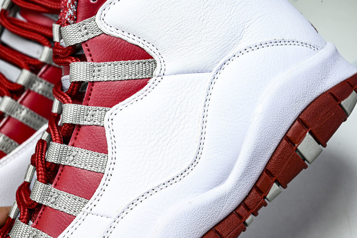 310805-161 AIR JORDAN 10 RETRO AJ10 RED/WHITE