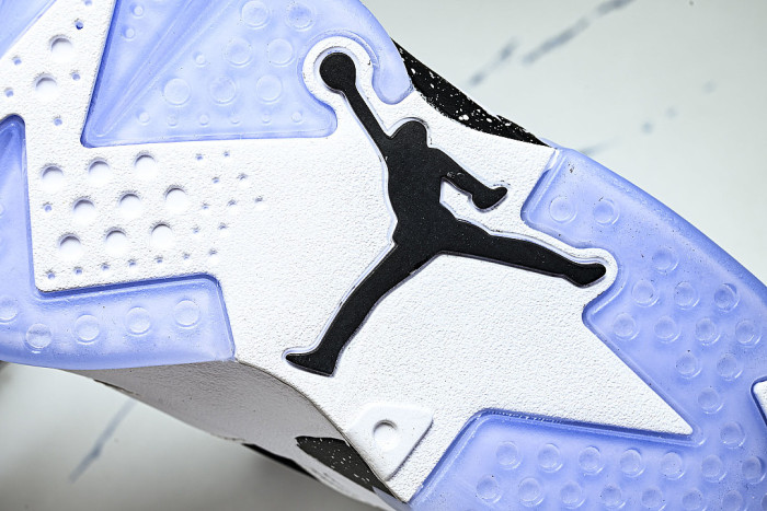 CT8529-108 AIR JORDAN AJ6 BLACK/WHITE