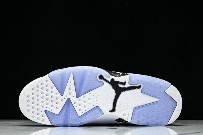 CT8529-108 AIR JORDAN AJ6 BLACK/WHITE
