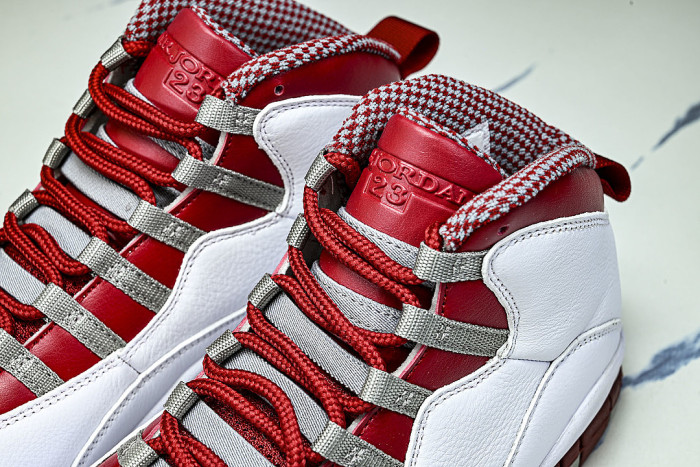 310805-161 AIR JORDAN 10 RETRO AJ10 RED/WHITE