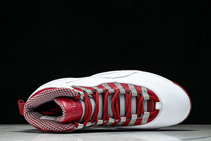 310805-161 AIR JORDAN 10 RETRO AJ10 RED/WHITE