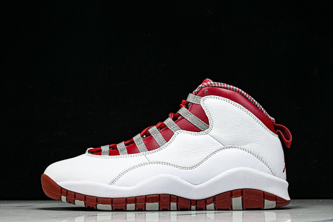310805-161 AIR JORDAN 10 RETRO AJ10 RED/WHITE