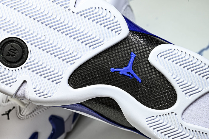 487471-104 AIR JORDAN 14 RETRO AJ14 NAVY BLUE/ MIDNIGHT BLUE/WHITE