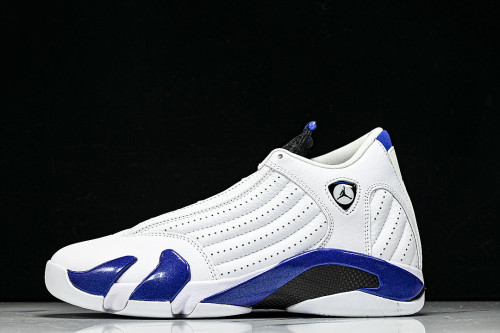 487471-104 AIR JORDAN 14 RETRO AJ14 NAVY BLUE/ MIDNIGHT BLUE/WHITE