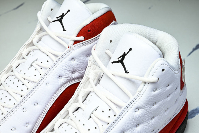 414571-122 JORDAN 13 RETRO WHITE/BLACK-TRUE RED