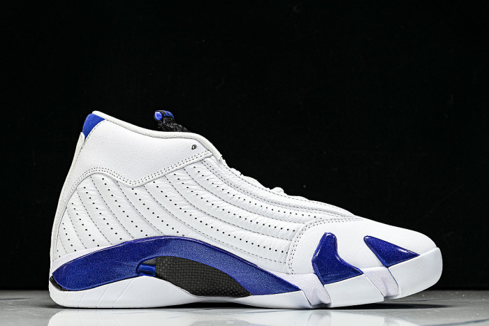 487471-104 AIR JORDAN 14 RETRO AJ14 NAVY BLUE/ MIDNIGHT BLUE/WHITE
