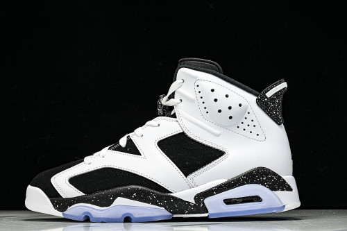 CT8529-108 AIR JORDAN AJ6 BLACK/WHITE